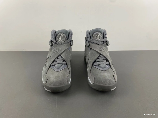 One Kick Retro 8 305381-014 Cool Jordan Grey 0808